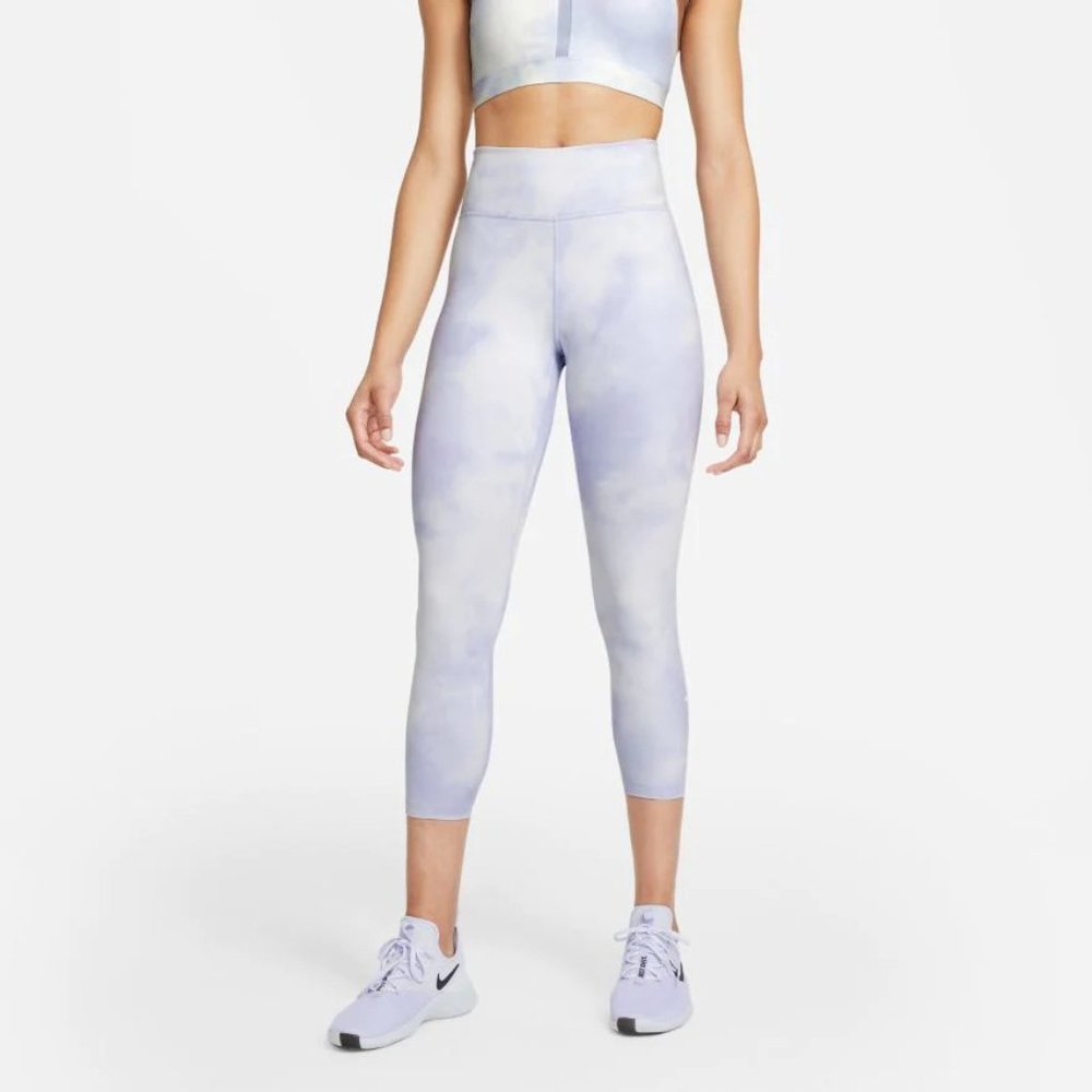 [NWT] Nike Mid-Rise Cropped Tie-dye Leggings